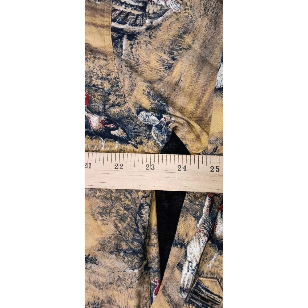 Clearwater Outfitters Long Sleeve Button Up Mens L Turkey Hunting Gorpcore AOP - Picture 10 of 14